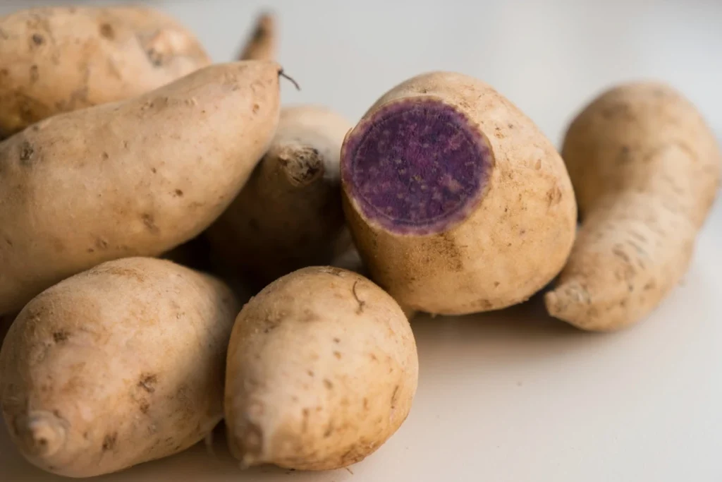 Okinawan sweet potatoes