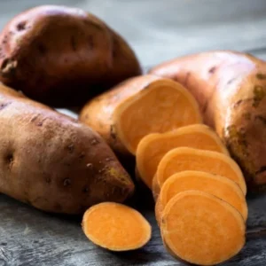 Orange Sweet Potato Slips - 10 Sweet Potato Vine Cuttings for Planting