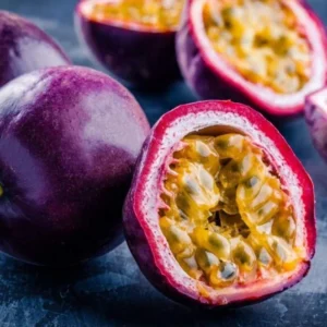 Purple Passion Fruit Vine Plant - Edible Passion Fruit Tree - Garden Ready