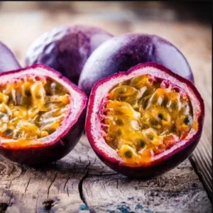 Purple Passion Fruit Vine Plant - Edible Passion Fruit Tree - Garden Ready