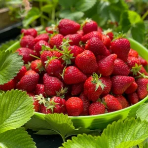 Everbearing Strawberry Plants - 25 Bare Root Day Neutral Seascape Strawberry Plants - Free Shipping