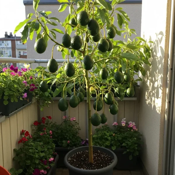 Grafted Avocado Tree - 1 Foot Tall Potted Fruit Tree