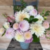 Blushing Bride Dahlia Collection Flower Bulbs - 4 Bulbs Per Pack