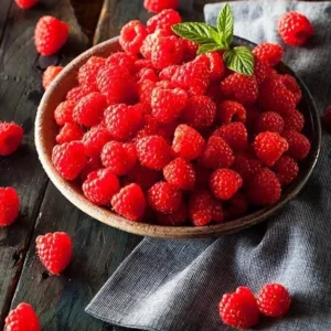 Caroline Red Raspberry Plant 3 Pack - Bare Root for Home Gardens