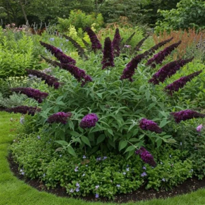 Black Knight Butterfly Bush Live Plant 4-6 Inch Garden Planting