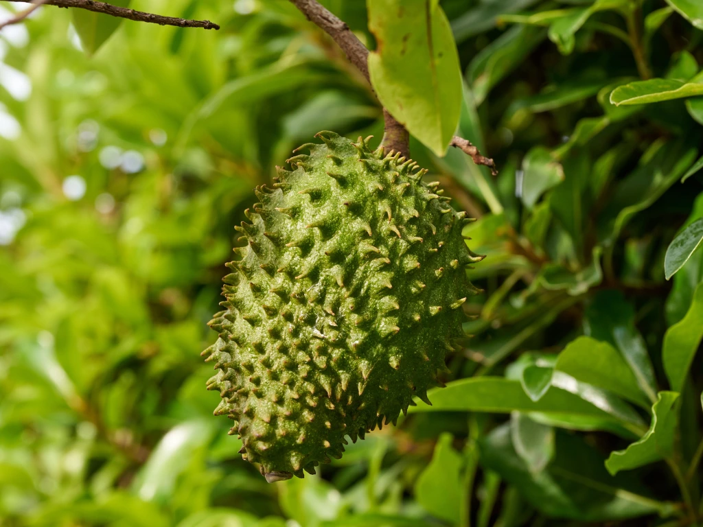 young soursop fruit