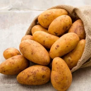 Idaho Potatoes - 2 Lbs Whole Tuber Seeds - Brown Potato Seeds for Planting