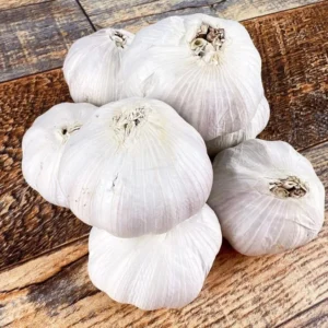 0.5 Pound Mixed Garlic Bulbs for Planting and Gardening, Hardneck Garlic Tubers, White Red Purple Garlic Bulbs