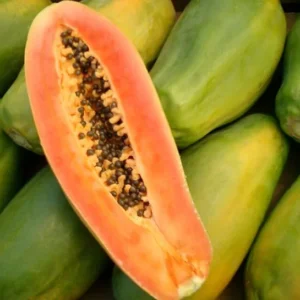 Caribbean Red Papaya Seeds - 200 Sweet Fruit Seeds for Planting