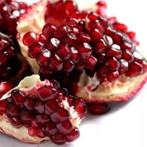 Cold Hardy Pomegranate Tree Live Plant - Red Sweet Pomegranate Fruit - 12-16 Inch - Half Gallon Pot