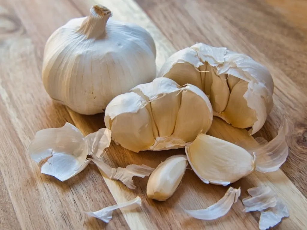 German White (German Extra Hardy) garlic