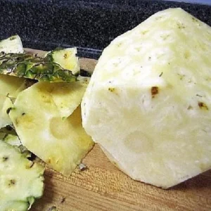 White Jade Pineapple Plant - Low Acid Sweet Tropical Ananas in 4