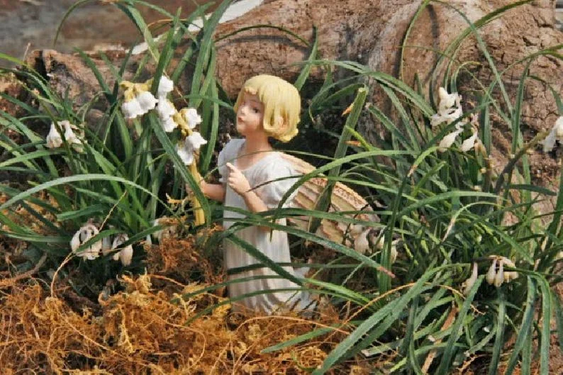 White Sparkler Mondo Grass – Ophiopogon – 2.5" Pot – Drought-Tolerant Fairy Garden Plant