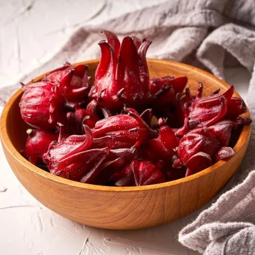 Roselle Hibiscus Plants - 2 Live Hibiscus Sabdariffa in 4 inch Pot