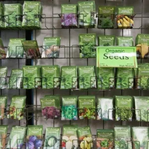 50 Packs Organic Mixed Vegetable & Flower Seeds - Diverse Heirloom Collection - Image 1