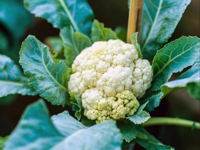 Set 3 Cauliflower Live Starter Plants - Vegetable Garden, 4-6 Inch Tall - Image 3