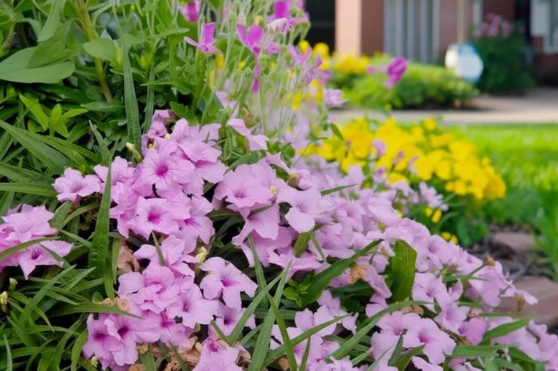 Pink Ruellia Live Plant - Katie's Dwarf Mexican Petunia, 4-9 Inch Tall, Pack of 4 - Image 9