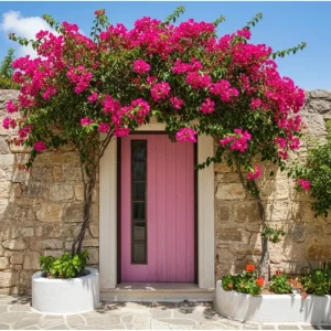 Raspberry Ice Bougainvillea Live Starter Plants - Set of 2, Pink, 4-6 Inch Tall - Image 5