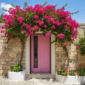 Set 2 Raspberry Ice Bougainvillea Live Plants, Starter Plants for Planting, Pink Bougainvillea Plant, Well Rooted, 4 to 6 Inch Tall, No Pot - Image 3