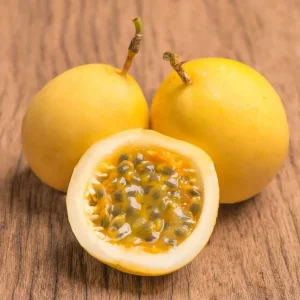 Yellow Passion Fruit Live Plant – Starter Vine, Well Rooted, 4-6 Inch Tall - Image 3