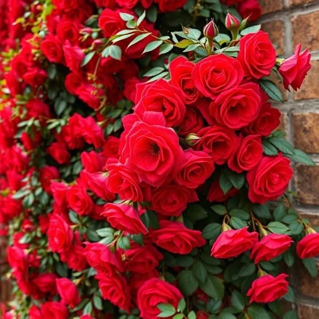 20 Pcs Red Climbing Rose Seeds - Rare Non-GMO Heirloom Variety - Outdoor - Image 2