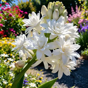 20 Tuberose Bulbs 'The Pearl' - Double White Fragrant Summer Flowers - Image 5