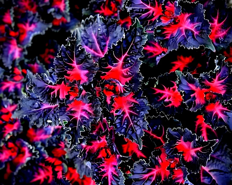 25 Coleus Black Dragon Lulu Seeds - Rare Dark Foliage Ornamental Plant - Image 1