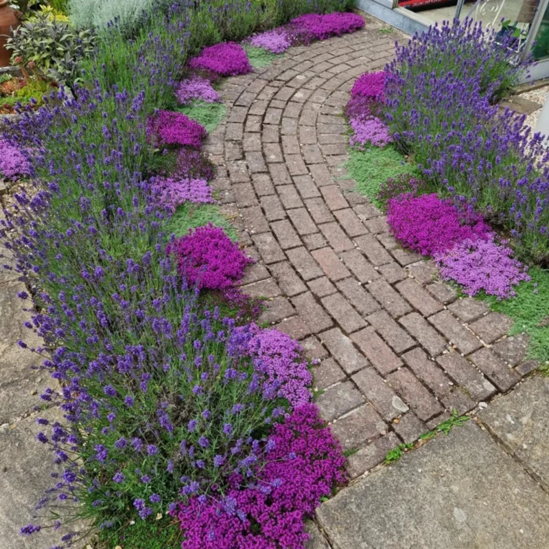 4000 French Creeping Thyme Seeds - Ground Cover & Herb Seeds for Gardens - Image 2