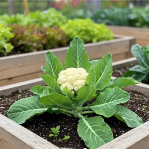 Cauliflower Live Plant - 2 Pack Vegetable Starter Plants - 4-6 Inch Tall - Image 4