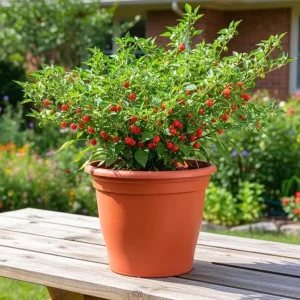 Chiltepin Pepper Live Plant - 3-5 Inch Tall Red Hot Pepper Starter Plant for Outdoor - Image 7