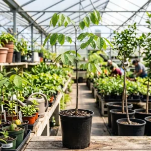 Ice Cream Bean Live Plant – 8-12 Inch Tree – Half Gallon Pot – Outdoor Fruit Tree - Image 4