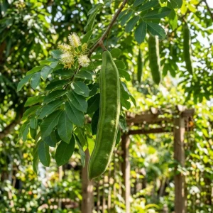 Ice Cream Bean Plant - Live Tree, Half Gallon Pot, 8-12 Inches Tall, Indoor/Outdoor - Image 3
