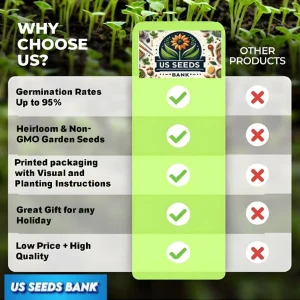 Perennial Wildflower Seed Mix - 1200+ Heirloom Seeds, Pollinator Food, Outdoor - Image 4