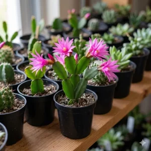 Pink Easter Cactus Live Plant – 4 Inch Pot – Vibrant Blooming Cactus – Indoor/Outdoor - Image 3