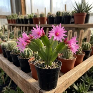 Pink Easter Cactus Live Plant – 4 Inch Pot – Vibrant Blooming Cactus – Indoor/Outdoor - Image 6