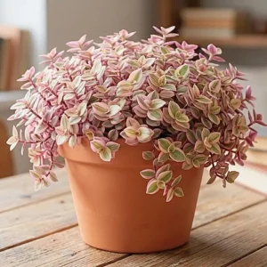 Pink Lady Callisia Repens Live Plant – Pink Turtle Vine – Indoor Trailing Succulent - Image 2