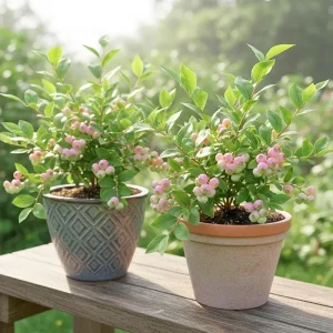 Pink Lemonade Blueberry Live Plant – Fruit Bush – Outdoor Garden Plant - Image 5
