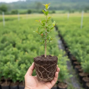 Pomegranate Tree Live Plant – 8-12 Inch Tall, Half Gallon Pot, Outdoor Fruit - Image 6