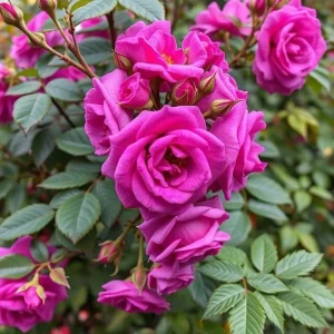Purple Climbing Rose Seeds - 20 Pcs Non-GMO Heirloom Variety for Outdoor Gardens - Image 1