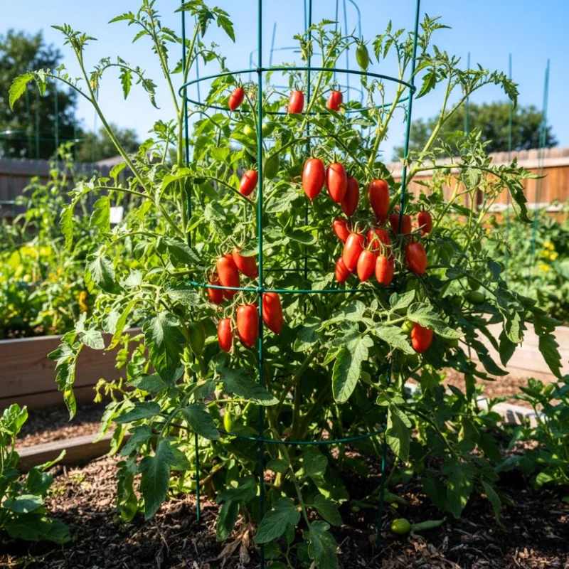 Red Tomato Plants Live - 2 Seedless Tomato Plants, 6-8 Inches Tall, for Patio & Container - Image 7