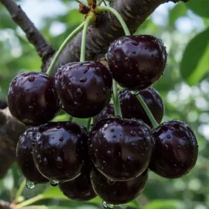 Set of 2 Black Cherry Bare Roots for Planting - Sweet Fruit Tree, 1-2 Feet Tall - Image 8