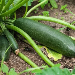 Set of 3 Live Green Zucchini Squash Seedling Pots – 4 Inch Pots – 2 Plants Per Pot (2PPP) - Image 2