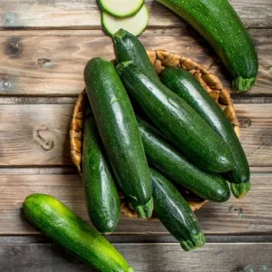 Set of 3 Live Green Zucchini Squash Seedling Pots – 4 Inch Pots – 2 Plants Per Pot (2PPP) - Image 4