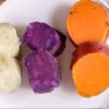 Sweet Potato Slips Variety Pack - 15 Live Slips (Beauregard, Japanese White, Purple) - Image 1