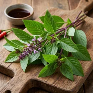 Thai Basil Live Plant – 4-8 Inches Tall – Fast Growing Culinary Herb for Indoor/Outdoor - Image 2