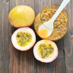 Yellow Passion Fruit Live Plant – Tropical Vine – 4 Inch Pot – 10-12 Inches Tall - Image 4