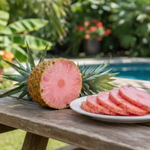 15+ Pinkglow Pineapple Seeds – Rare Pink Pineapple Seeds for Home Garden Planting - Image 1