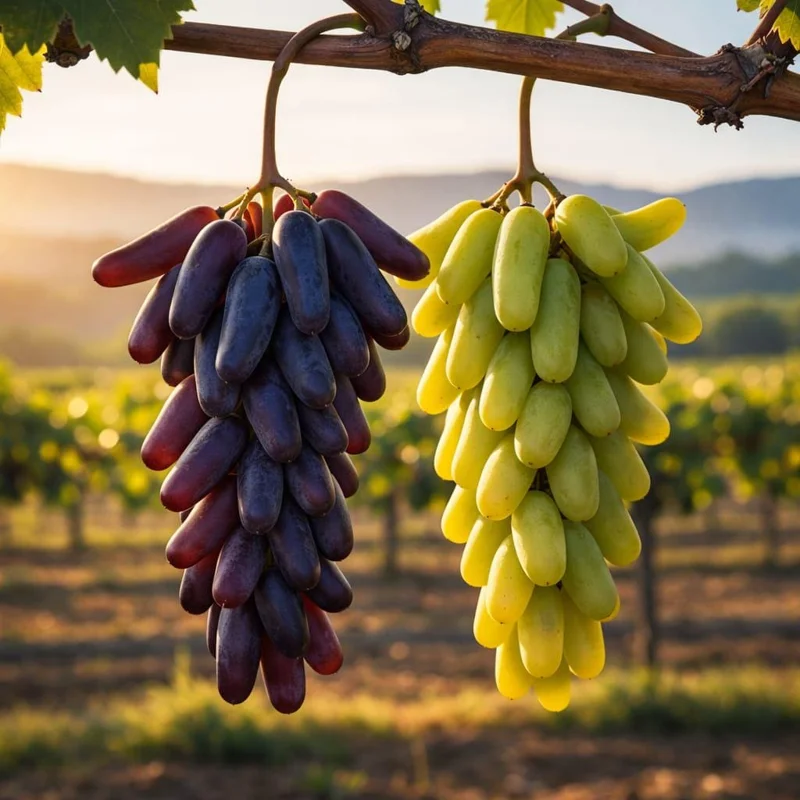 20 Mixed Finger Grape Seeds - Non-GMO, Sweet Grapes, Home Garden Planting - Image 2