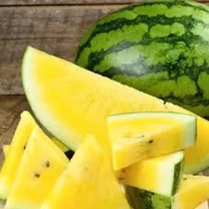 25 Yellow Watermelon Seeds – Rare Heirloom Fruit Seeds for Planting - Image 3