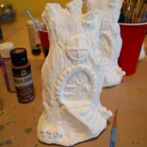 DIY Fairy Hobbit House Decoration - Paint Your Own Craft Kit - Image 1